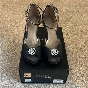 1439. Angela Nuran Starletta Ballroom Dancing Formal Event Heels